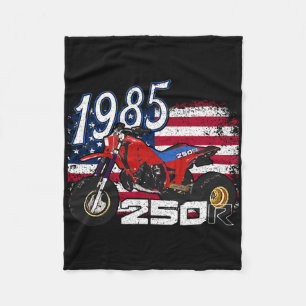 250r Atc 1985 85 4th Of July American Fleece Blanket