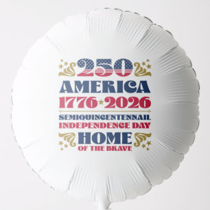 250th America 1776 Patriotic Balloon