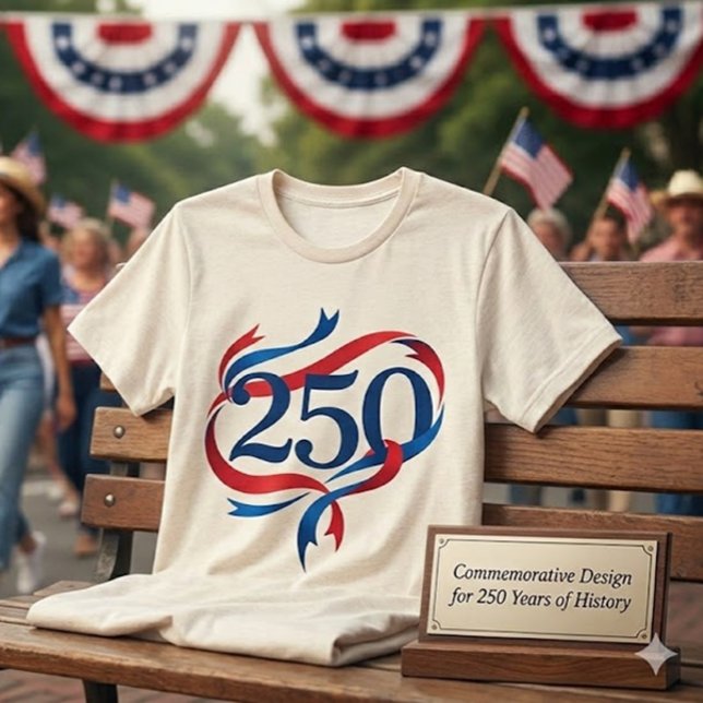 250th America Historical Anniversary Tri-Blend Shirt (Creator Uploaded)