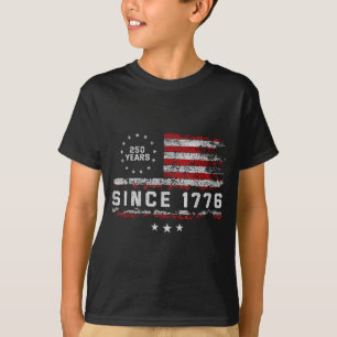 250th America US 250 Years Birthday July 4th T-Shirt