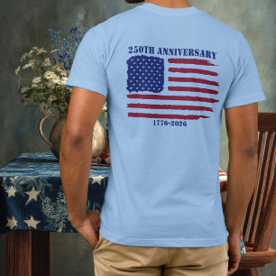 250th Anniv American flag Jet Fighter Airplanes T-Shirt