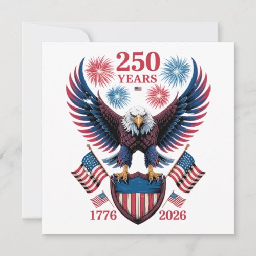 250th Anniversary 250 Years USA 1776