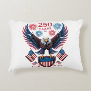 250th anniversary 250 years usa 1776 accent pillow