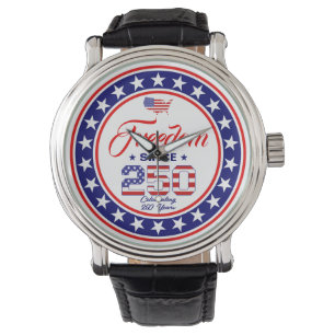 250th Anniversary 4th of July American Flag Watch