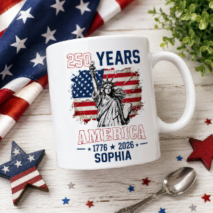 250th Anniversary America 1776-2026  Coffee Mug