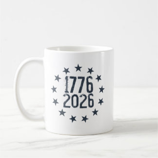 250th anniversary america 1776-2026 freedom coffee mug