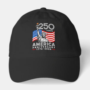 250th Anniversary America 4th of July  Hat