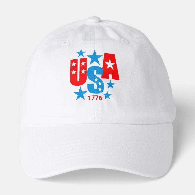 250th Anniversary America 4th of July Hat (Front)