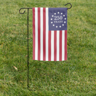 250th Anniversary America Patriotic USA Independen Garden Flag