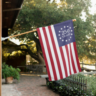 250th Anniversary America Patriotic USA Independen House Flag
