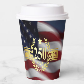 250th Anniversary American Flag 12oz Cup – 1776‑20