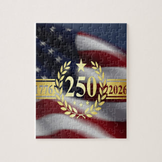 250th Anniversary American Flag Puzzle – 1776‑2026