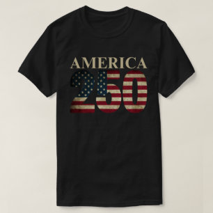 250th Anniversary American Flag T-Shirt