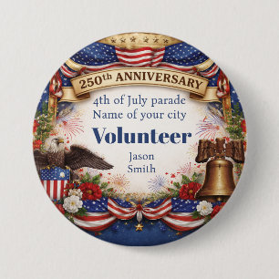 250th Anniversary Button