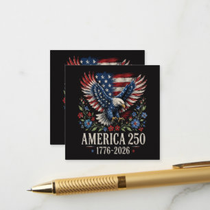 250th Anniversary Eagle American Enclosure Card