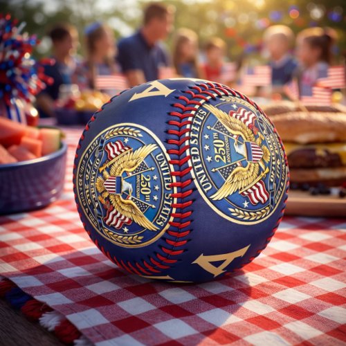 250th Anniversary Eagle & Liberty Emblem Baseball
