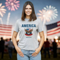 250th Anniversary Eagle Red White Blue | America