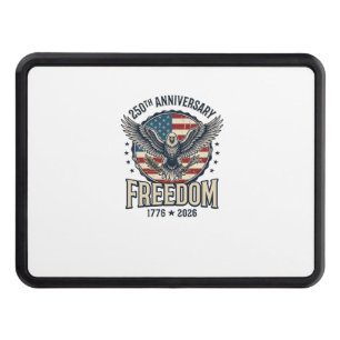 250th Anniversary Freedom Eagle Patriotic Vintage  Hitch Cover