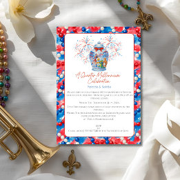 250th Anniversary Parade & Party Ginger Jar Invitation