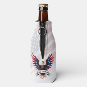 250th Anniversary Patriotic Eagle Bottle Cooler