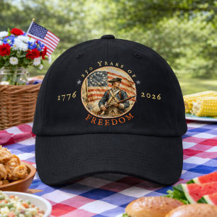 250th Anniversary Revolutionary Soldier Freedom Hat