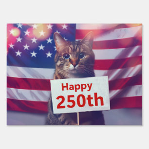 250th Anniversary Sign