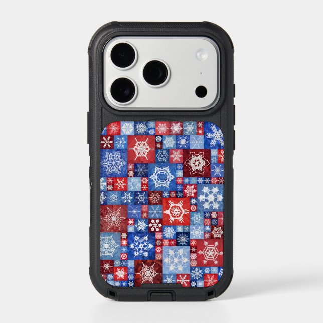 250th Anniversary Snowflake Collage Otterbox iPhone Case (Back)