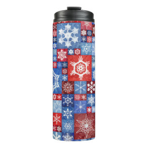 250th Anniversary Snowflake Collage Thermal Tumbler