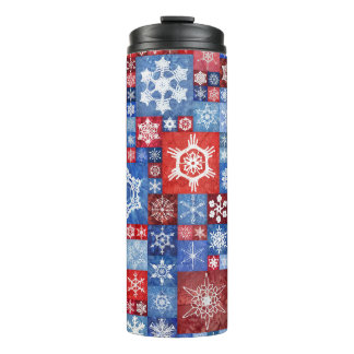 250th Anniversary Snowflake Collage Thermal Tumbler