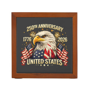 250th Anniversary United States 1776-2026 Desk Organizer