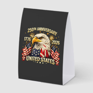 250th Anniversary United States 1776-2026 Paper Table Tent