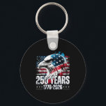 250th Anniversary United States Birthday  Keychain<br><div class="desc">250th Anniversary United States Birthday</div>