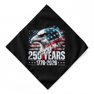 250th Anniversary United States Birthday Long Slee Bandana
