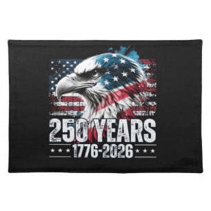 250th Anniversary United States Birthday Long Slee Cloth Placemat