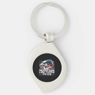 250th Anniversary United States Birthday Long Slee Keychain
