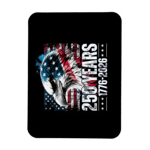 250th Anniversary United States Birthday Long Slee Magnet