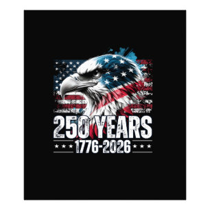 250th Anniversary United States Birthday Long Slee Photo Print