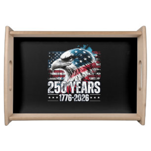 250th Anniversary United States Birthday Long Slee Serving Tray