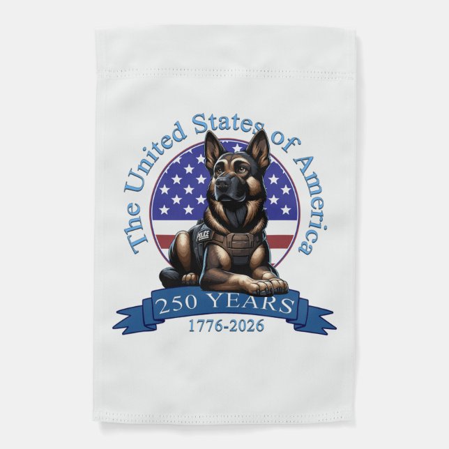 250th Anniversary United States Garden Flag (Front)