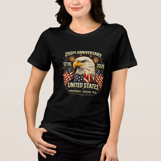 250th Anniversary United States Shirt Eagle USA  (Front)