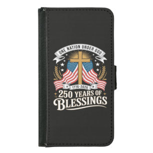250th Anniversary USA 250 American Samsung Galaxy S5 Wallet Case