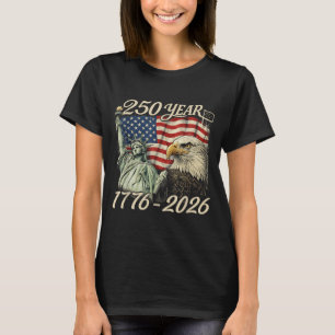 250th Anniversary USA 250 Years American 4th July T-Shirt