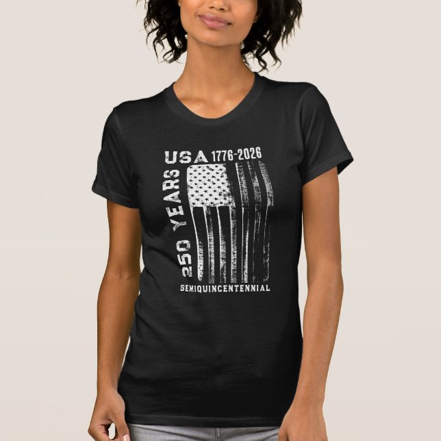 250Th Anniversary USA 4Th Of July  T-Shirt (Front)
