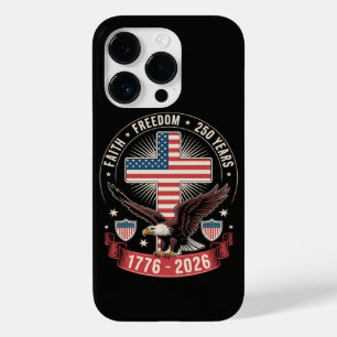 250th Anniversary USA Faith Freedom 4th of July Case-Mate iPhone 14 Pro Case