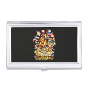 250th Anniversary USA Independence Celebration Business Card Case