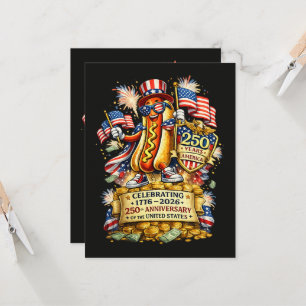 250th Anniversary USA Independence Celebration Invitation
