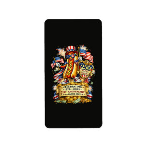 250th Anniversary USA Independence Celebration Label
