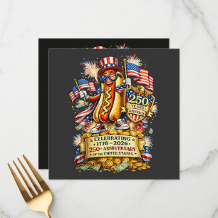 250th Anniversary USA Independence Celebration Menu