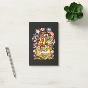 250th Anniversary USA Independence Celebration Post-it Notes