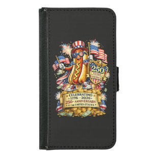250th Anniversary USA Independence Celebration Samsung Galaxy S5 Wallet Case